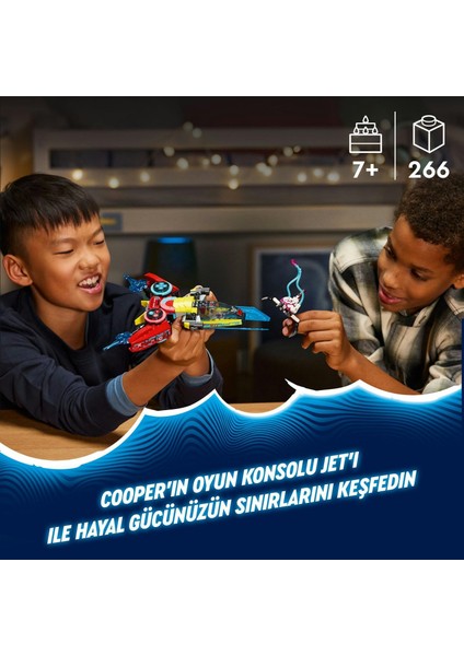 Dreamzzz Cooper’ın Oyun Kumandası Jeti 71489-7 Yaş ve ÜZERI(266 Parça) indirimleri