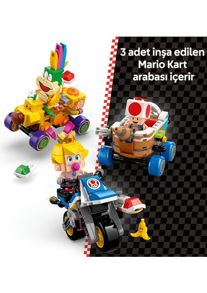 Super Mario: Mario Kart – Baby Peach ve Grand Prix Seti 72036, 8 Yaş ve Üzeri (823 Parça)