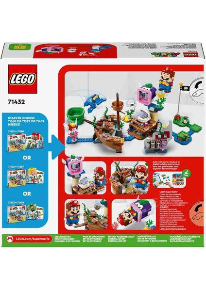 Super Mario Dorrie'nin Batık Gemi Macerası Ek Macera Seti 71432-7 Yaş ve ÜZERI(500 Parça) fırsatları