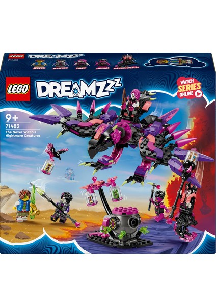 Dreamzzz Never Cadısı’nın Kabus Yaratıkları 71483 – 9 Yaş ve ÜZERI(457 Parça) fırsatları