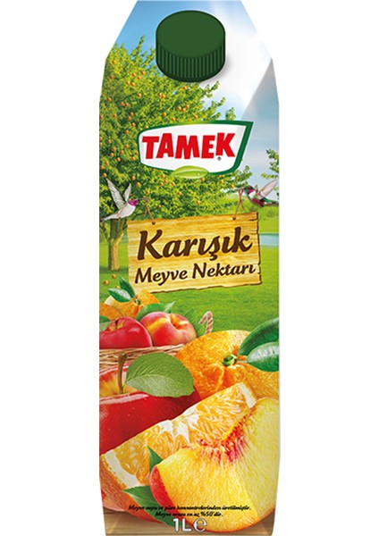 Karışık Meyve Suyu 1 Litre 6lı