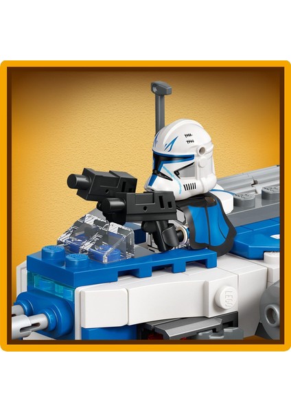 Star Wars: Klon Savaşları Yüzbaşı Rex Y-Wing Mikro Savaşçı 75391-6 Yaş ve Üzeri(99 Parça)
