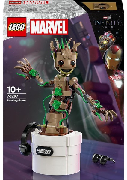 Marvel Dans Eden Groot 76297 – 10 Yaş ve Üzeri (459 Parça) modelleri