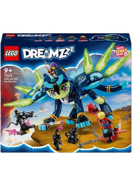 Dreamzzz Zoey ve Kedi-Baykuş Zian 71476-9 Yaş ve ÜZERI(437 Parça)