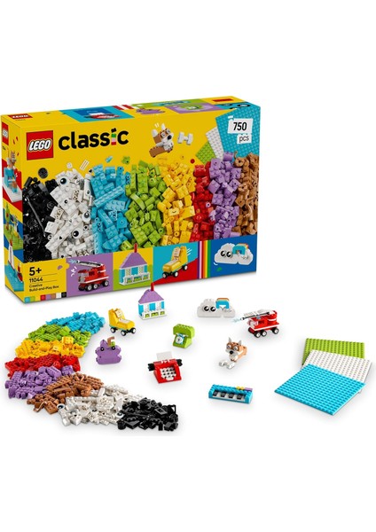 Classic Yapım ve Oyun Kutusu 11044-5 Yaş ve ÜZERI(750 Parça)