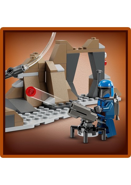 Star Wars: The Mandalorian Mandalore Pususu Savaş Paketi 75373-6 Yaş ve Üzeri (109 Parça)