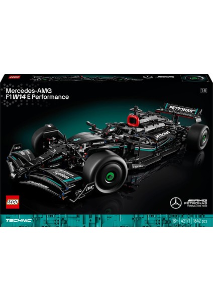 Technic Mercedes-Amg F1 W14 E Performance 42171 - Yetişkinler Için (1642 Parça) modelleri