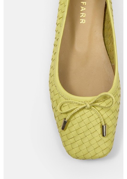 Lisandro Sarı Hakiki Deri Kadın Babet modelleri