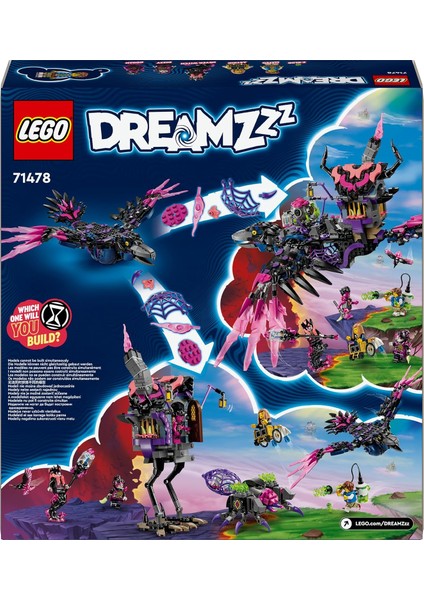 Dreamzzz Never Cadısı’nın Gece Yarısı Kuzgunu 71478 – 9 Yaş ve ÜZERI(1203 Parça) fırsatları