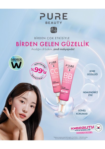 BB Krem Spf50 Pa+++ Natural 30 ml