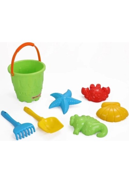 Büyük Kova Takımı Tırmık Kürek ve Kum Kalıpları - POL-90690