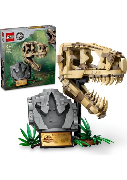 Jurassic World Dinozor Fosilleri: T.rex Kafatası 76964-9 Yaş ve ÜZERI(577 Parça)