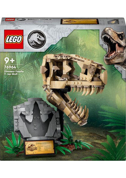 Jurassic World Dinozor Fosilleri: T.rex Kafatası 76964-9 Yaş ve ÜZERI(577 Parça)