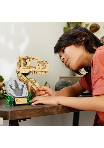 Jurassic World Dinozor Fosilleri: T.rex Kafatası 76964-9 Yaş ve ÜZERI(577 Parça)