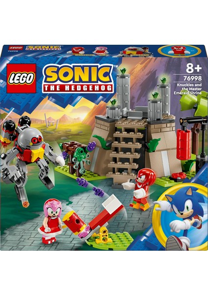 Sonic The Hedgehog Knuckles ve Master Emerald Tapınağı 76998 – 8 Yaş ve ÜZERI(325 Parça)
