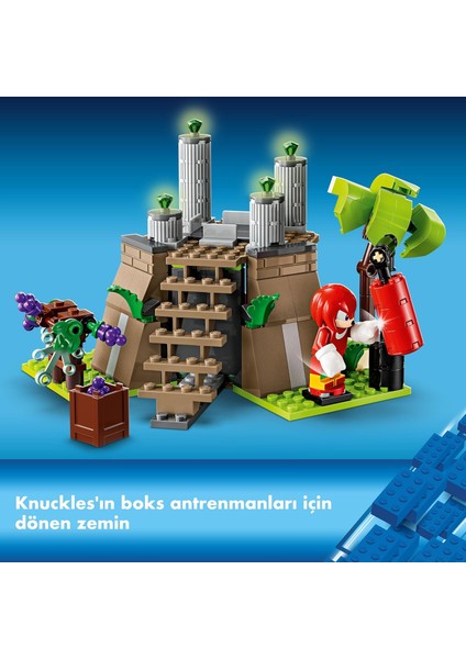 Sonic The Hedgehog Knuckles ve Master Emerald Tapınağı 76998 – 8 Yaş ve ÜZERI(325 Parça)