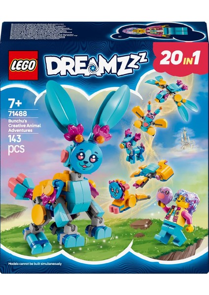 Dreamzzz Bunchu’nun Hayvan Maceraları 71488-7 Yaş ve Üzeri (143 Parça) modelleri
