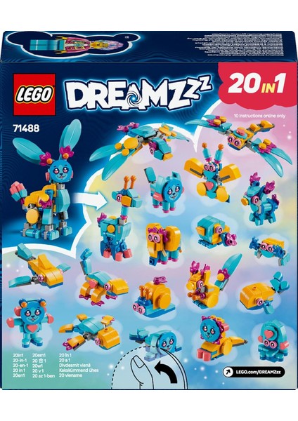 Dreamzzz Bunchu’nun Hayvan Maceraları 71488-7 Yaş ve Üzeri (143 Parça) fırsatları