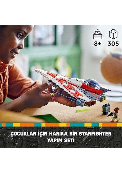 Star Wars Jedi Bob’un Starfighter’ı 75388-8 Yaş ve ÜZERI(305 Parça) indirimleri