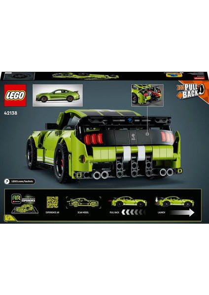Technic Ford Mustang Shelby® GT500® 42138 – (544 Parça) fırsatları