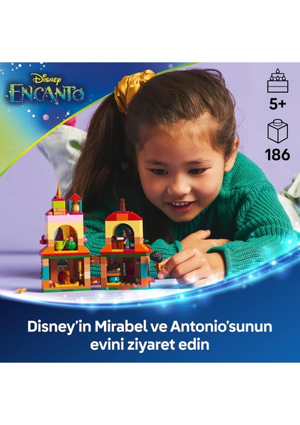 ǀ Disney Mini Enkanto Evi 43261-5 Yaş ve Üzeri (186 Parça) indirimleri