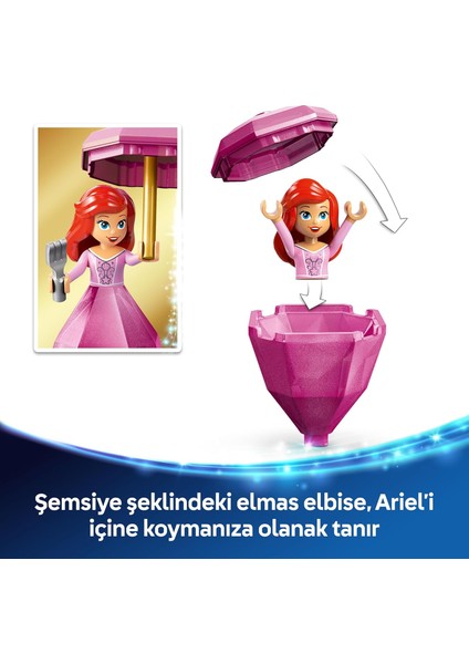 ǀ Disney Princess Dönen Ariel 43259-5 Yaş ve Üzeri(93 Parça)