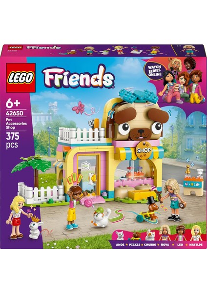 Friends Evcil Hayvan Aksesuar Dükkanı 42650-6 Yaş ve Üzeri (375 Parça) modelleri
