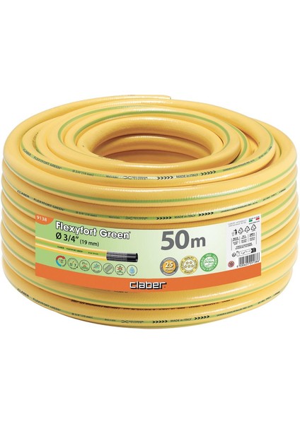 9138 Flexyfort Green 50 M Bahçe Hortumu