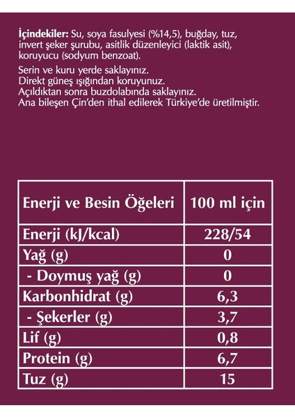 Soya Sosu 250 gr Cam fırsatları