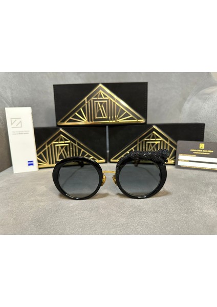 Anna-Karın Karlsson Rose Et La Roue 2.0 Leopar Güneş Gözlüğü modelleri