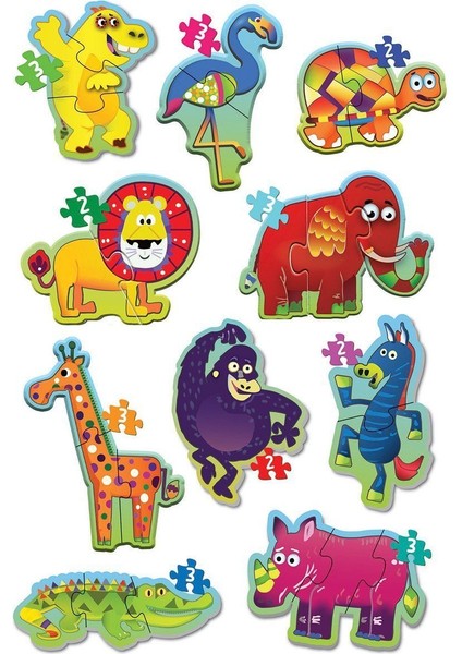 1727 Baby Puzzle Benim Ilk Puzzlem Orman Hayvanları fiyatları