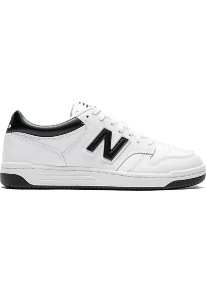 BB480 Leather Mens Sneaker White Hakiki Deri Unisex Günlük Spor Ayakkabı Beyaz