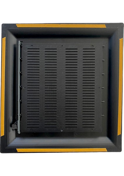 Siyah Banyo Menfezi 35X35 cm Havalandırma Kapağı Plastik modelleri