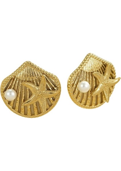 Deniz Yıldızı Küpeler Kadınlar Için Çok Yönlü Küpeler (Yurt Dışından)