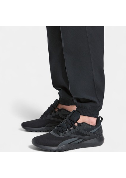 Id Traın Woven Pant Erkek Sıyah Eşofman Altı modelleri