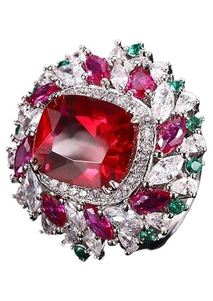 Yeni Kırmızı Korindon Yüzük Mizacı (Yurt Dışından)