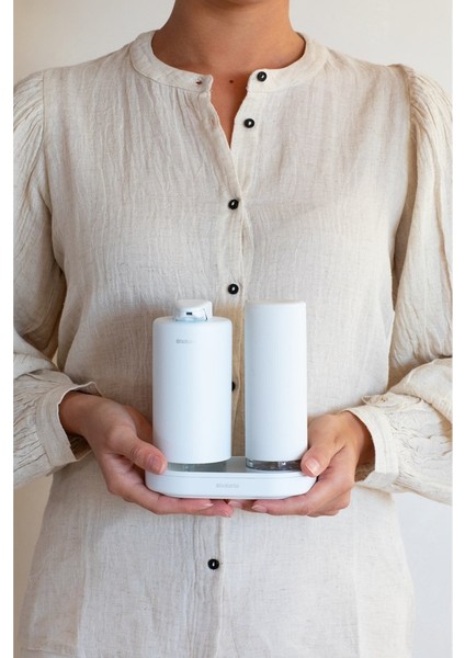 Brabantıa Sınkstyle Fresh Whıte Sabunluk Seti 2X200ML fırsatları