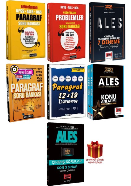 2024 Pegem Paragraf Soru Bankası-Problemler Soru B-Panem ALES 5D-Paragraf SB-Deneme-Konu-Son 3 Yıl