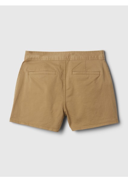 Kadın Kahverengi 4" Downtown Khaki Şort