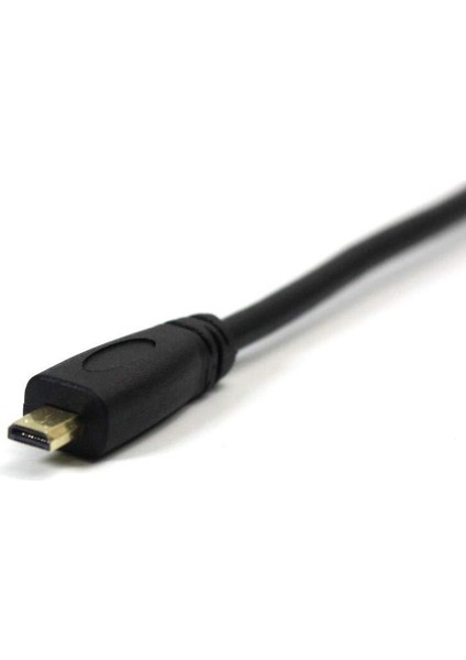 Micro HDMI To HDMI Çevirici Görüntü ve Ses Aktarım Kablosu 5139