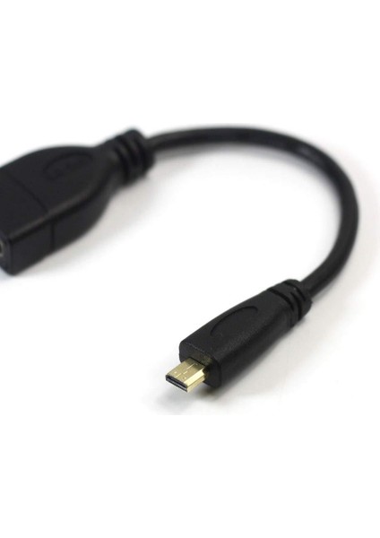 Micro HDMI To HDMI Çevirici Görüntü ve Ses Aktarım Kablosu 5139