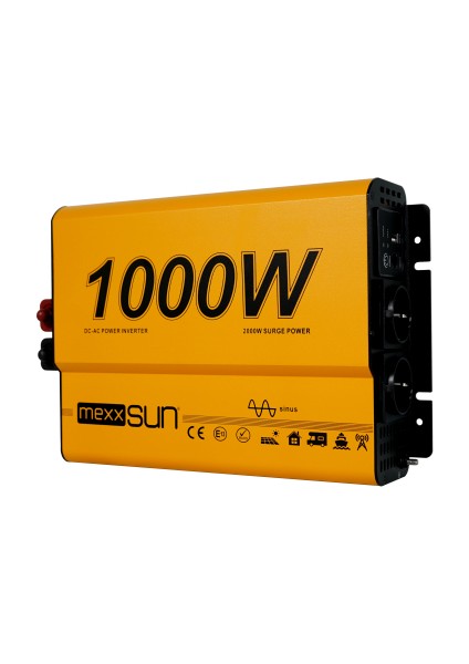 1000W 12V Tam Sinus Inverter