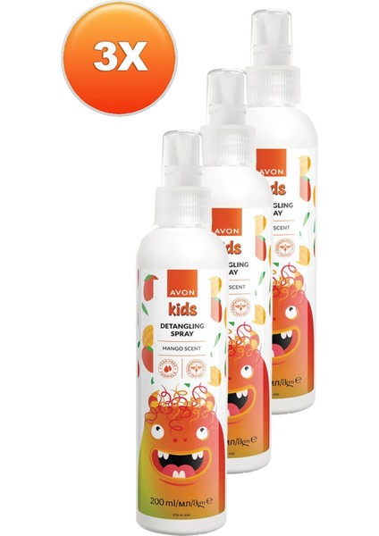 Mango Kokulu Saç Açıcı Sprey 200 ml 3'lü Set fiyatları