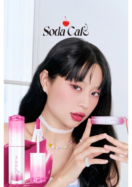 Kalıcı, Pigmentli, Parlak Bitişli Tint PERIPERA Ink Mood Glowy Tint 26 Why So Berry (Soda Cafe)