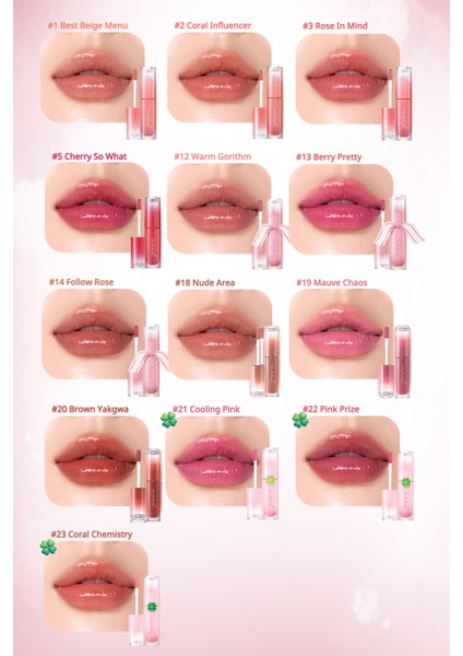 Kalıcı, Pigmentli, Parlak Bitişli Tint PERIPERA Ink Mood Glowy Tint 26 Why So Berry (Soda Cafe)