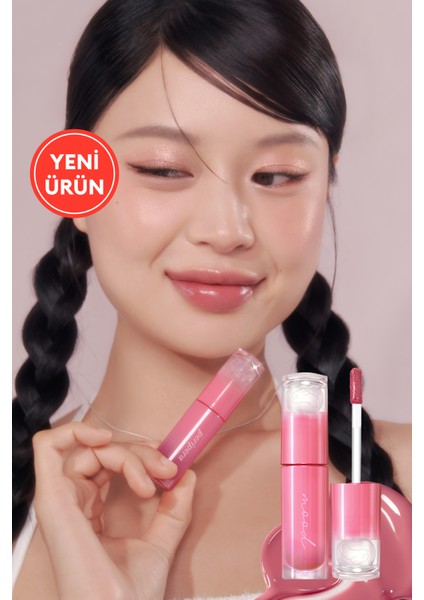 Kalıcı, Pigmentli, Parlak Bitişli Tint PERIPERA Ink Mood Glowy Tint 29 Hurry Up Pink (Tteok Recipe)