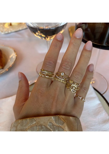 14 Ayar Altın Dudak Figürlü Tamtur Yüzük KRS073-14GEZ fırsatları