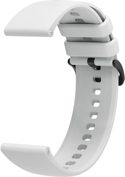 Realme Watch 2 , 2 Pro , S , S Pro ile Uyumlu Yumuşak Dokulu Soft Renk Silikon Kordon Kayış