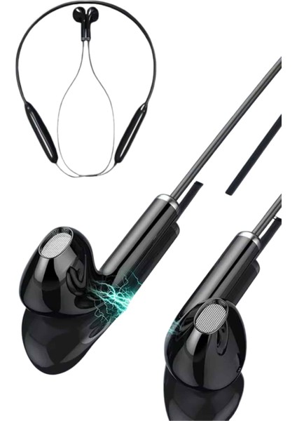Boyun Askılı Bluetooth Kulaklık | Dijital Göstergeli, Mıknatıslı, Uzun Pil Ömrü, fırsatları