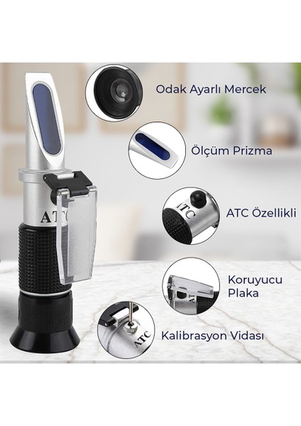 Dürbün Tip Adblue Refraktometresi %0-40 | RHA-801 fiyatları